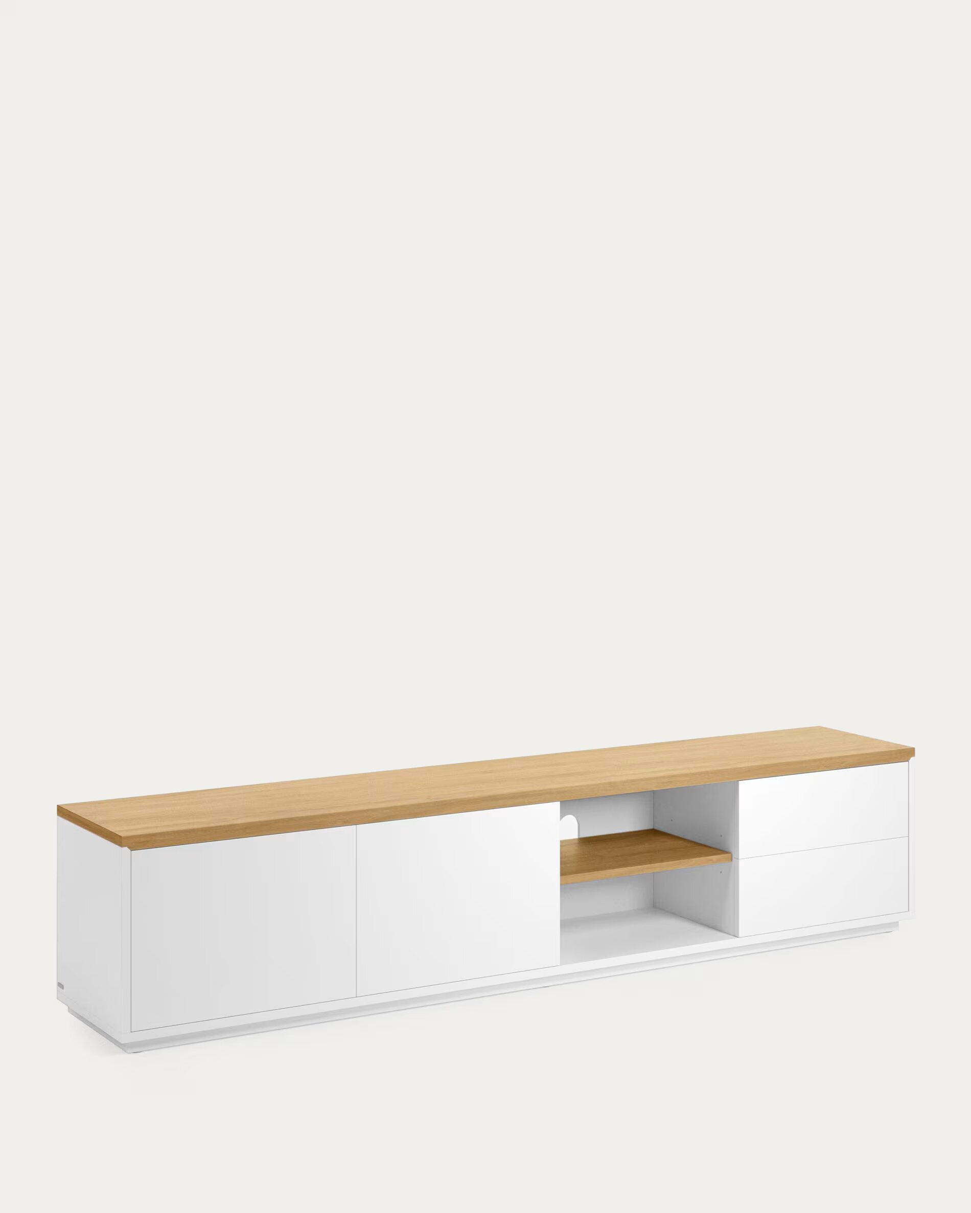Abilen Roble/Blanco 200 x 44 cm